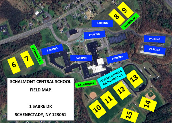 Schalmont Central School Field Map
